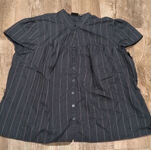 A.N.A. Button Down Blouse